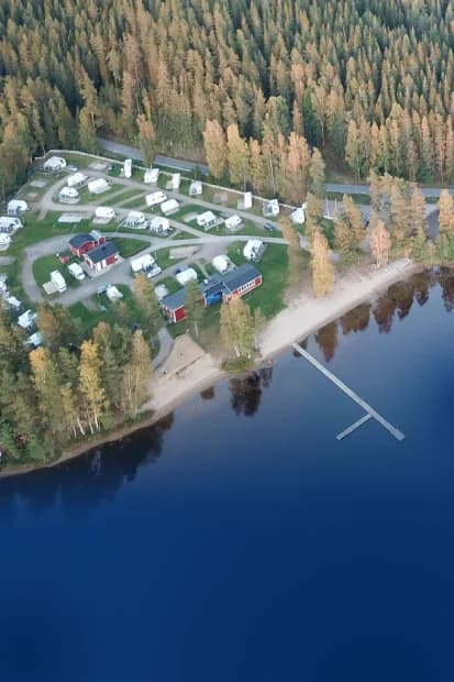 gnosjo strand camping från air